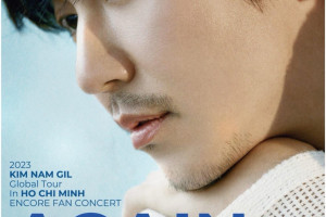 Đồng hành cùng tài tử Kim Nam Gil tại Again Global Tour Hồ Chí Minh