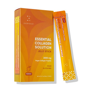 Thạch Collagen dạng thanh vị Xoài hộp 10 gói - ESSENTIAL COLLAGEN SOLUTION